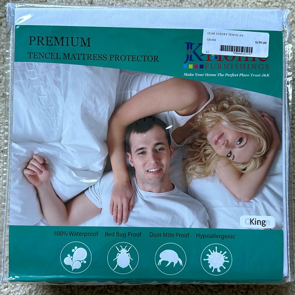 Premium Tencel mattress protector – King
